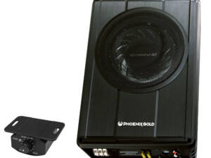 150 W RMS with Remote Control PHOENIX GOLD Z10150 Low Seat Subwoofer Active/Subwoofer Subwoofer 25 cm 